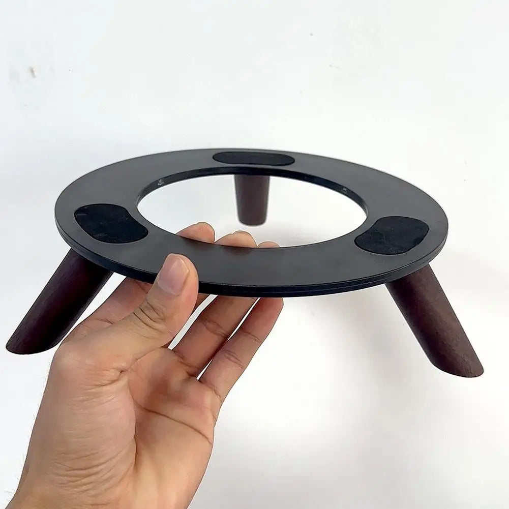 Solid Wood Speaker Stand Base for Harman Kardon Glass Sound