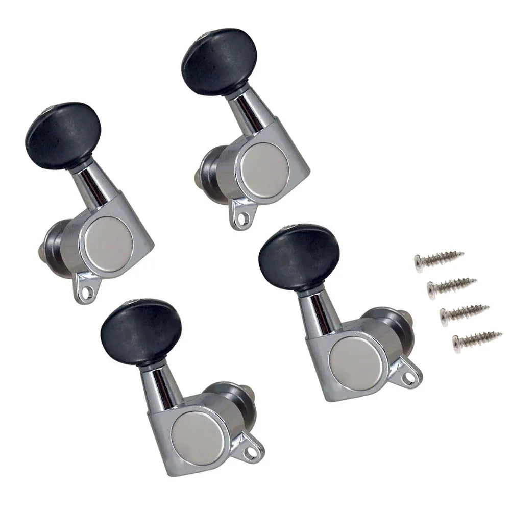 4PCS Ukulele Strings Tuning Pegs String Tuning 1:15 Kit Parts Pegs Replacement 8*5*2cm Button For Ukulele Heads Oasis Select 4PCS
