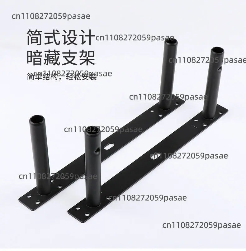 Heavy Duty Hidden Floating Wall Shelf Bracket – Double T-Type