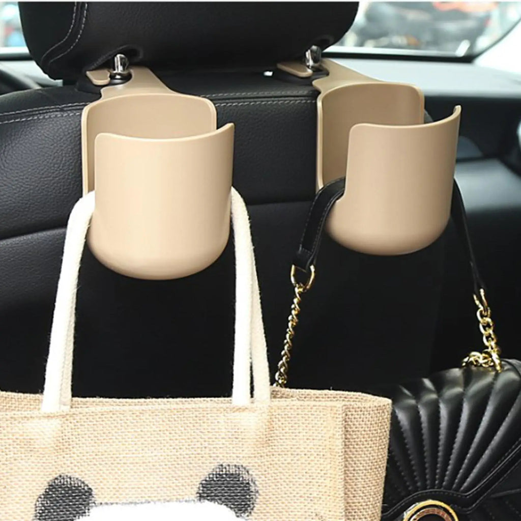 Car Cup Holder Multifunctional Car Rear Seat Cup Holder Hanging Beverage Storage Rack Car Interior Water Bottle Storage Rack Oasis Select