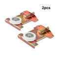 Wardrobe Sliding Door Pulley Sliding Door Roller Concaved Wheels Smooth U Groove Pulley Track Wheel Door Track Accessories Oasis Select 2pcs