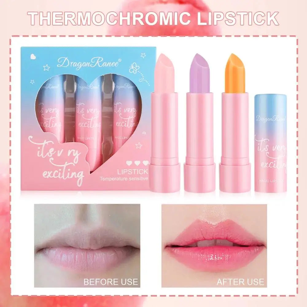 Dragon Ranee 3-Piece Moisturizing Lip Balm Set | Long Lasting