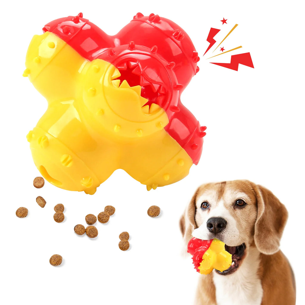 Pet Dogs Make Sounds, Play with Toy Balls, Leak Food Grind Teeth, Clean Teeth, Be Chewy and Have Fun Outdoors To Relieve Boredom Oasis Select 24003-1A