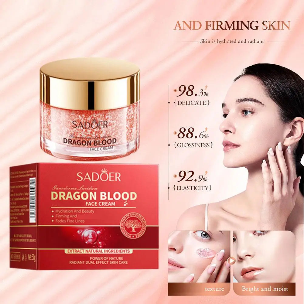 SADOER Dragon Blood Retinol Face Cream – Brightening & Firming