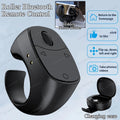 JX-12 Bluetooth Ring Remote – Selfie, Scroll & Page Turner