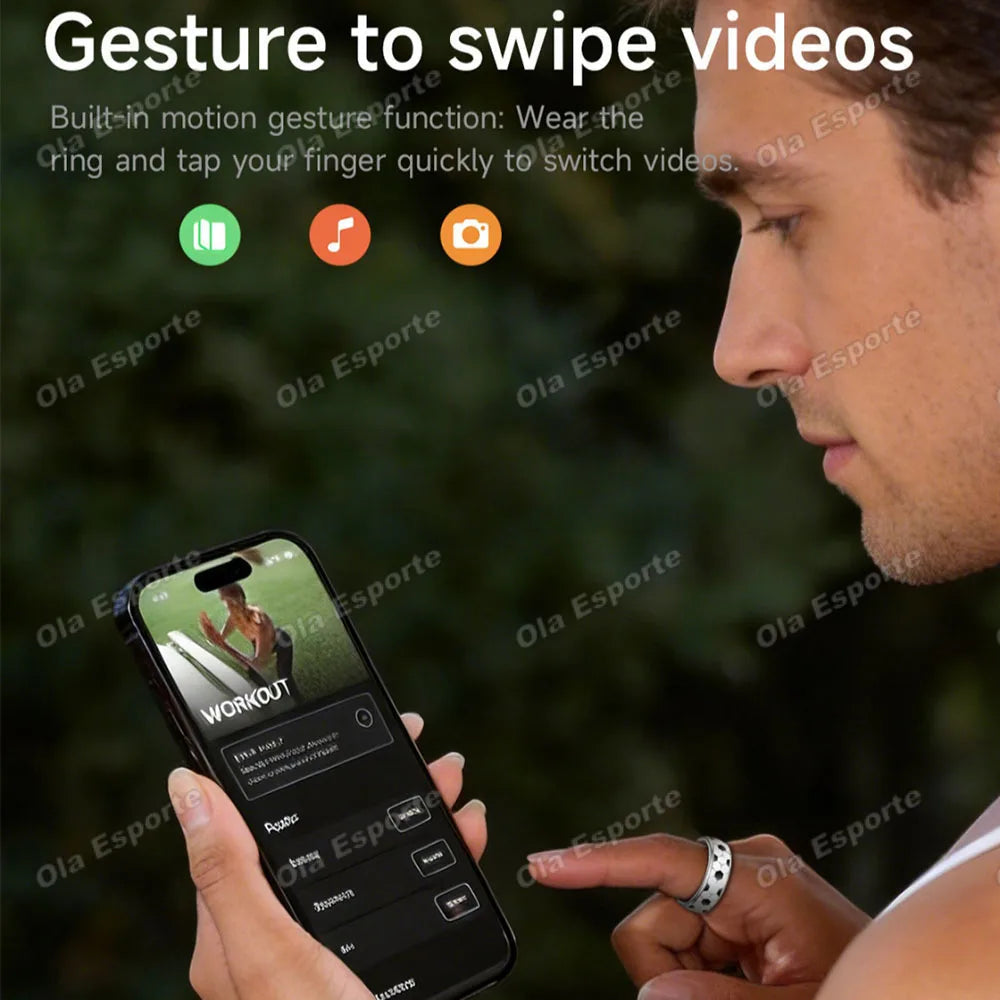 Ola Esporte Smart Ring – Heart Rate, Sleep & SpO2 Tracker