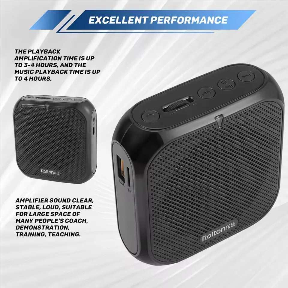 Rolton K400 Voice Amplifier with Headworn Microphone Kit