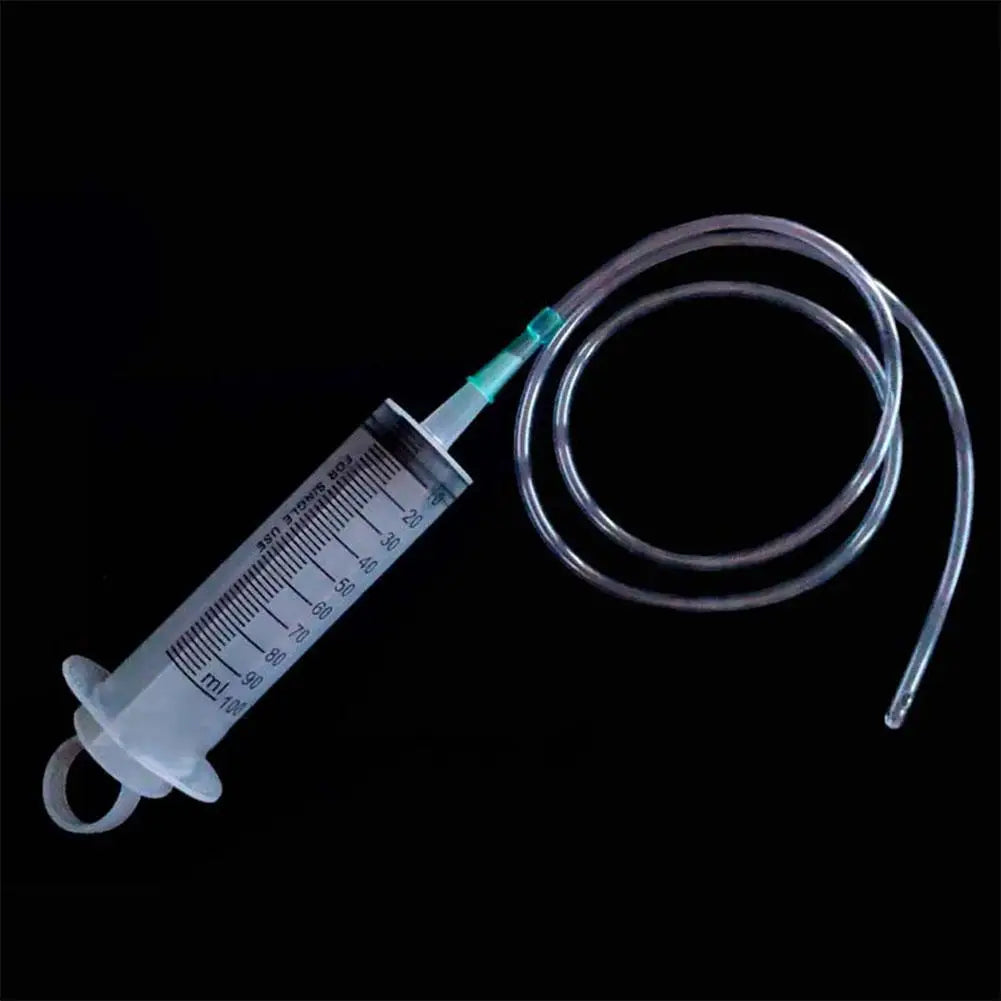 100/300/550ml Syringe Large Syringes Reusable Needle Barrel Oil Pump with Scale Oil Suction Vacuum Syringe Pistol Pump Extractor Oasis Select