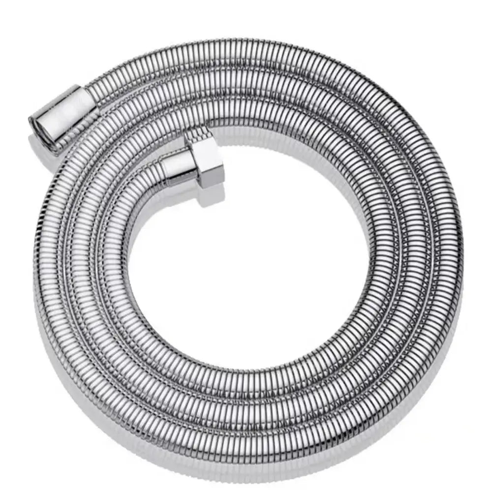 Replacement Handheld Shower Head Hose Anti-twist Stainless Steel Shower Extension Tube Titanium Gold High Pressure Oasis Select Silver-1.5m