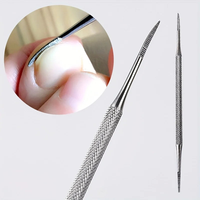 Stainless Steel Nail File, Manicure File, Multifunctional Nail Art Pen, Nail File Tool Oasis Select