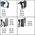 AC 220V To 5V 12V 24V Power Supply Adapter 1A 2A 3A 5A 6A 8A 10A Charger Universal Switching Power Supply Adapter 5 12 24 V Volt Oasis Select 10A 24V AU Plug