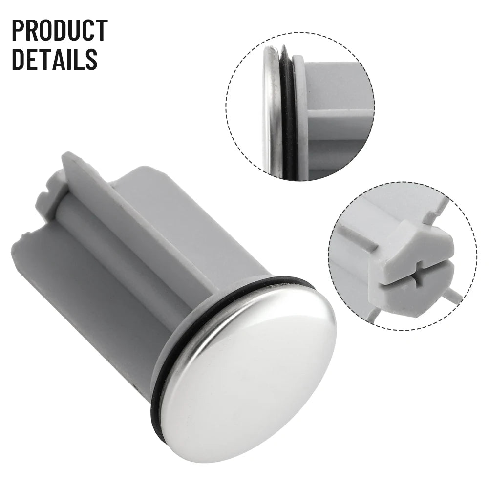 40mm Wash Basin Drain Plug Pop-Up Drain Plug Stopper Replacement Drain Plug Kitchen Bathroom Accessories Oasis Select