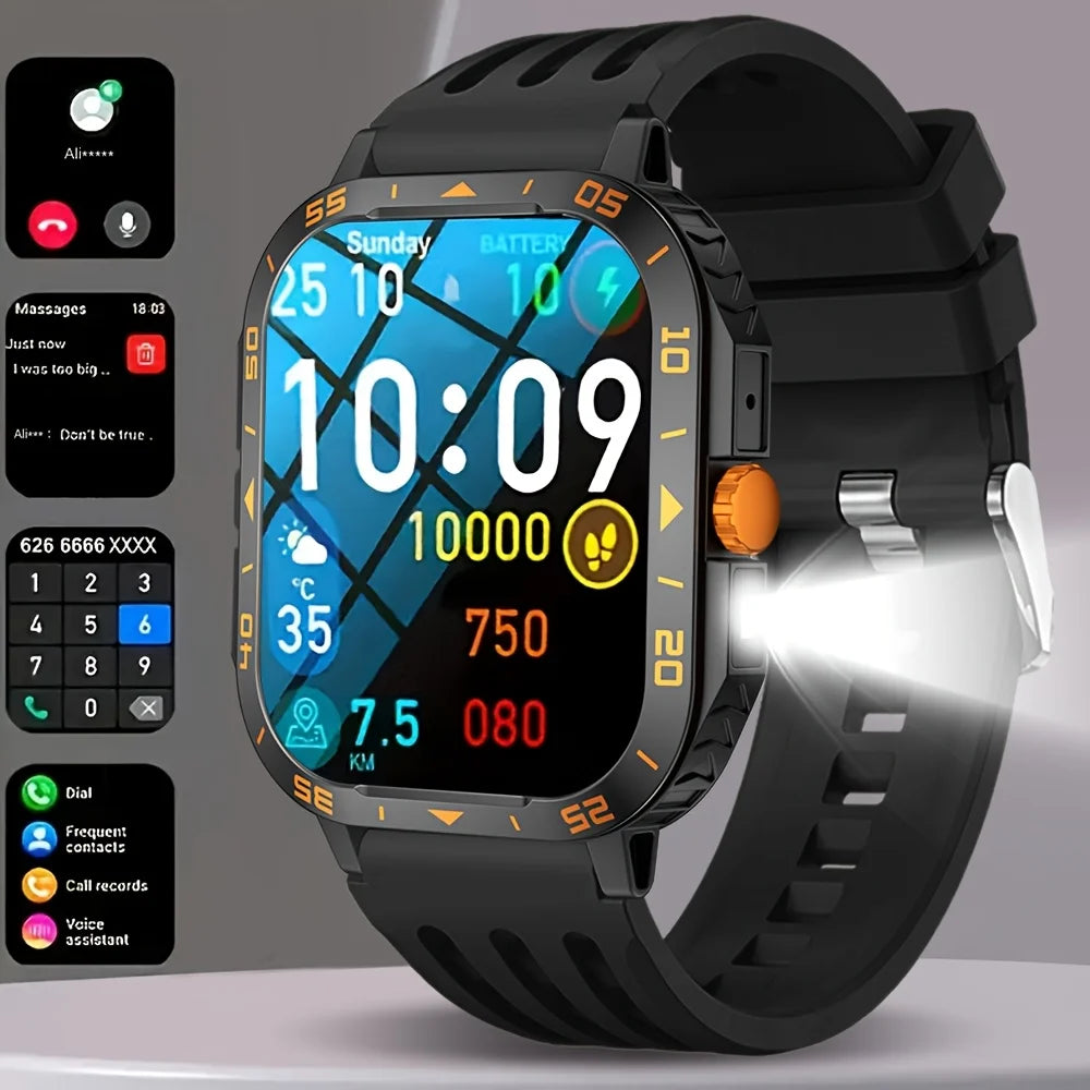 ERUN Smart Watch – Sports, Call & Music Control | 1.8" Display