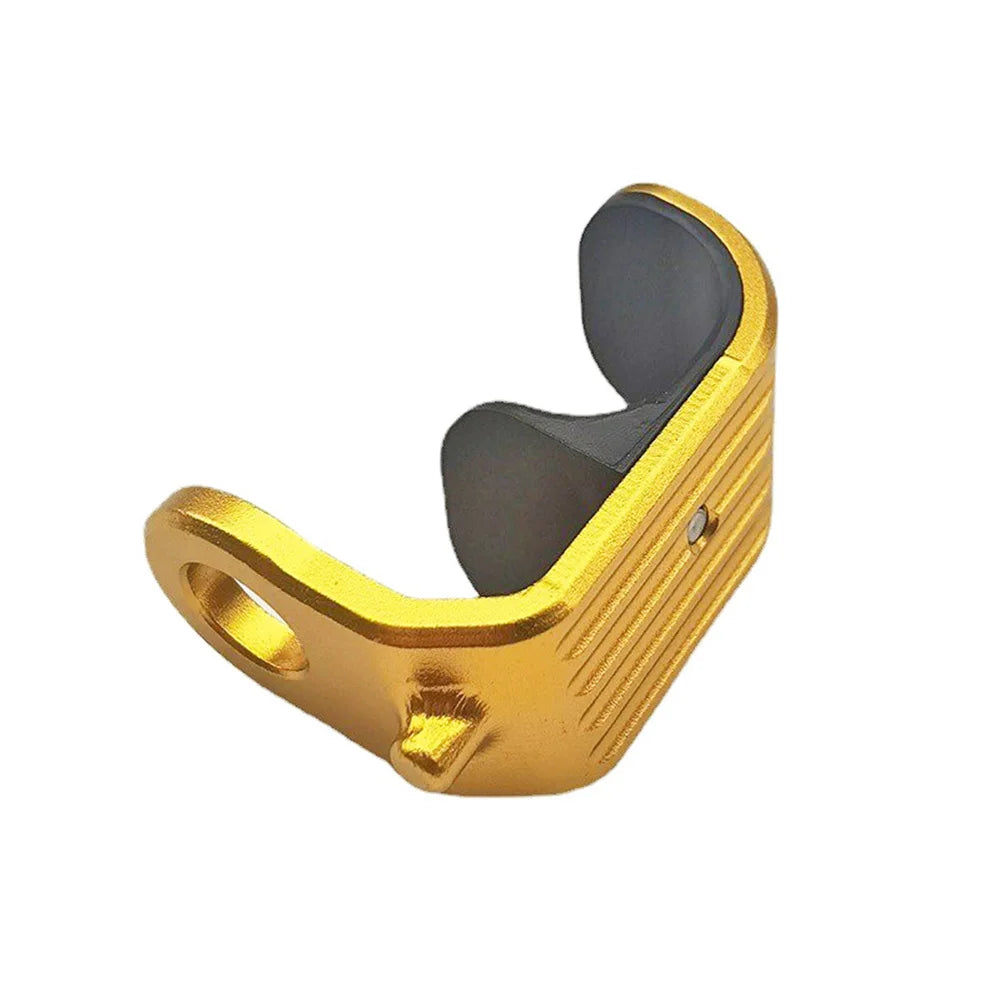 Foldable Bike Front Fork Axle Holder Folding Clip Catcher Prevent Paint Scratching Easy Carrying (Aluminum Alloy) Oasis Select