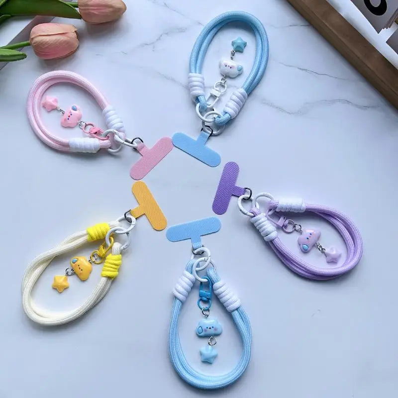 Handmade Acrylic Cloud Phone Lanyard & Keychain Pendant Phone Keychain Pendant Oasis Select