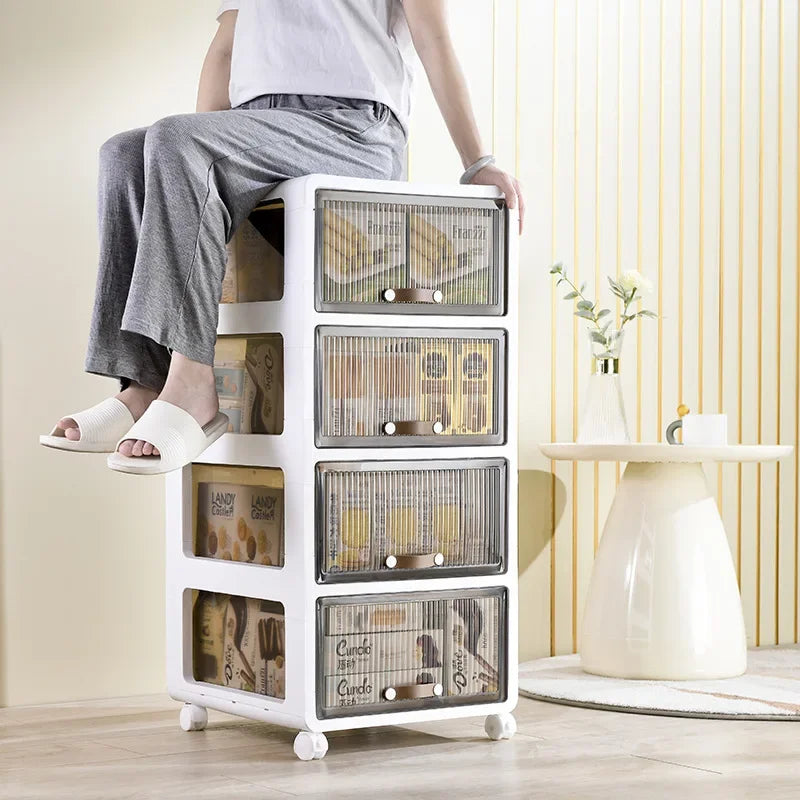 Multi-functional trolley household rack multi-layer removable desk drawer storage cabinet Oasis Select