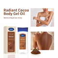 200ml Cocoa Body Oil Gel Moisturizing Hydration for Dry Skin Care Radiant Glowing Butter Treatment Nourishing Body Skin Care Oasis Select 1 pc