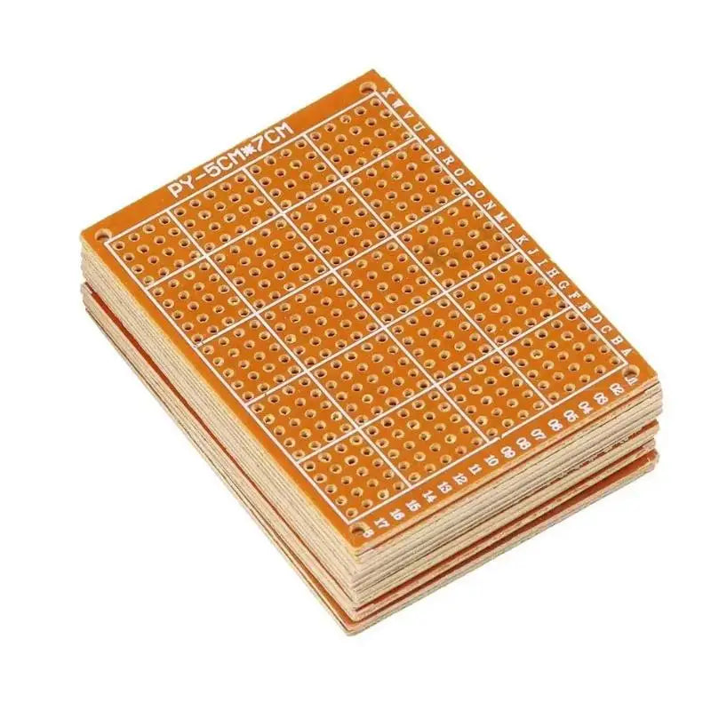 10PCS Insulated Material PCB Prototype Kit 432-Hole Perfboard Circuit Test Protoboard for DIY Electronic Gadgets Oasis Select