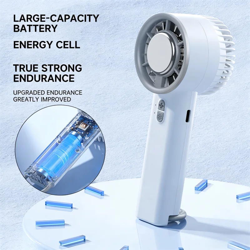 New Handheld Mini Fan Portable Semiconductor Ice Cooling Fan Mini Portable Handheld Cooling Fan For Home Office Travel Oasis Select