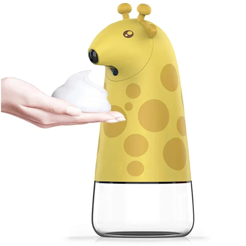 Automatic foam soap dispenser cartoon smart sensor shampoo and bathroom wash hand sanitary soap pump dispenser kid's gift Oasis Select F