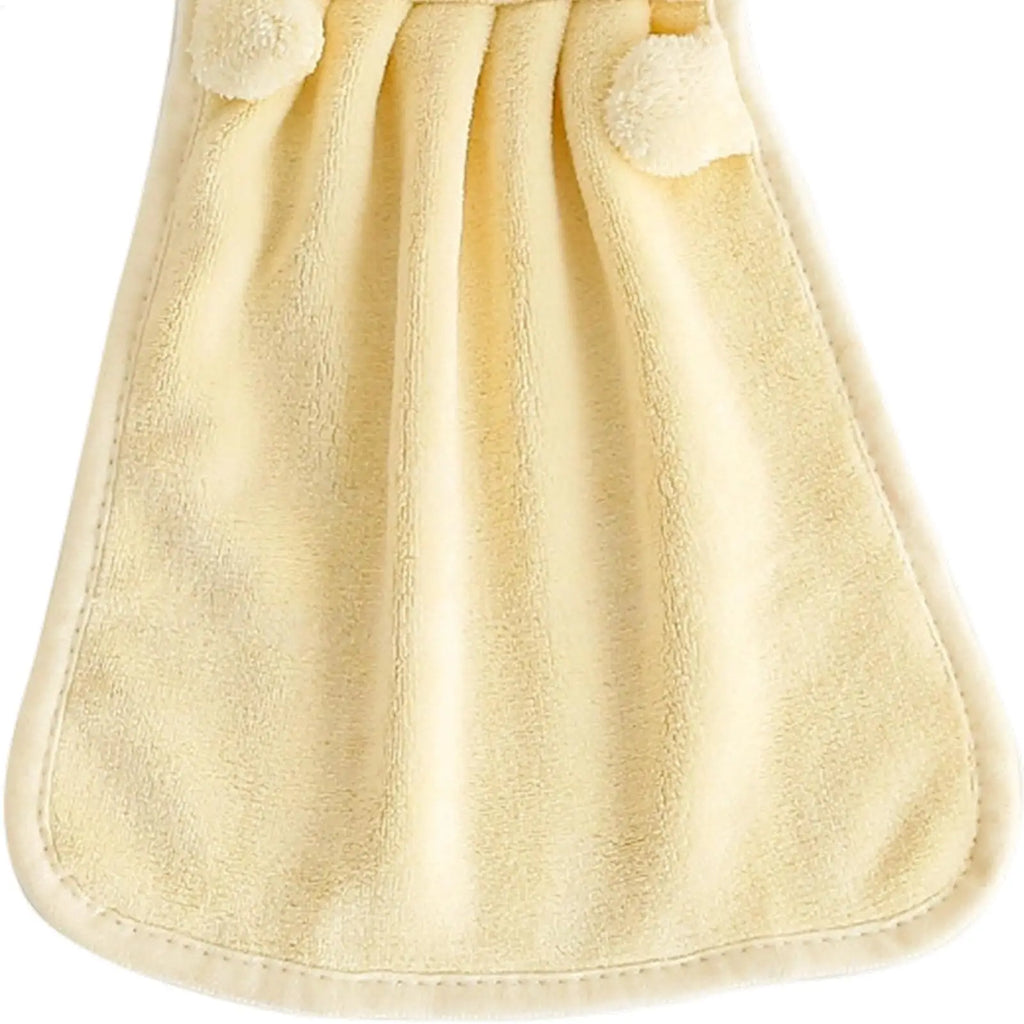 Hand Towels Absorbent Velvet Hand Towel Cute Animal Design Household Hanging Kitchen Dishwashing Towel for Home Bathroom Oasis Select