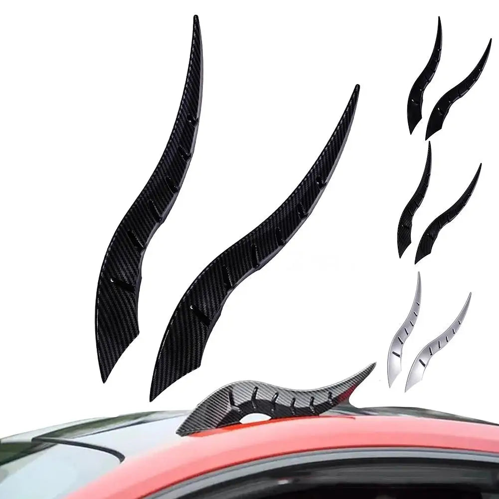 3D Dragon Devil Horn Car Roof Sticker | Halloween Auto Decor