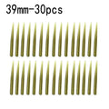30-150pcs Carp Fishing Anti Entanglement Sleeve Accessories, Helicopter Drilling Rig Oil Pipe Hook Rotating Connector Sleeve Oasis Select 39mm-30pcs