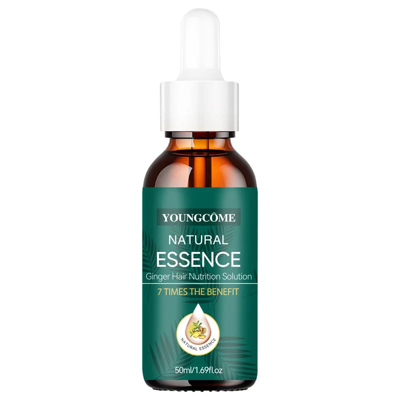 Natural Ginger Hair Serum – 7X Strength & Frizz-Free Leave-In
