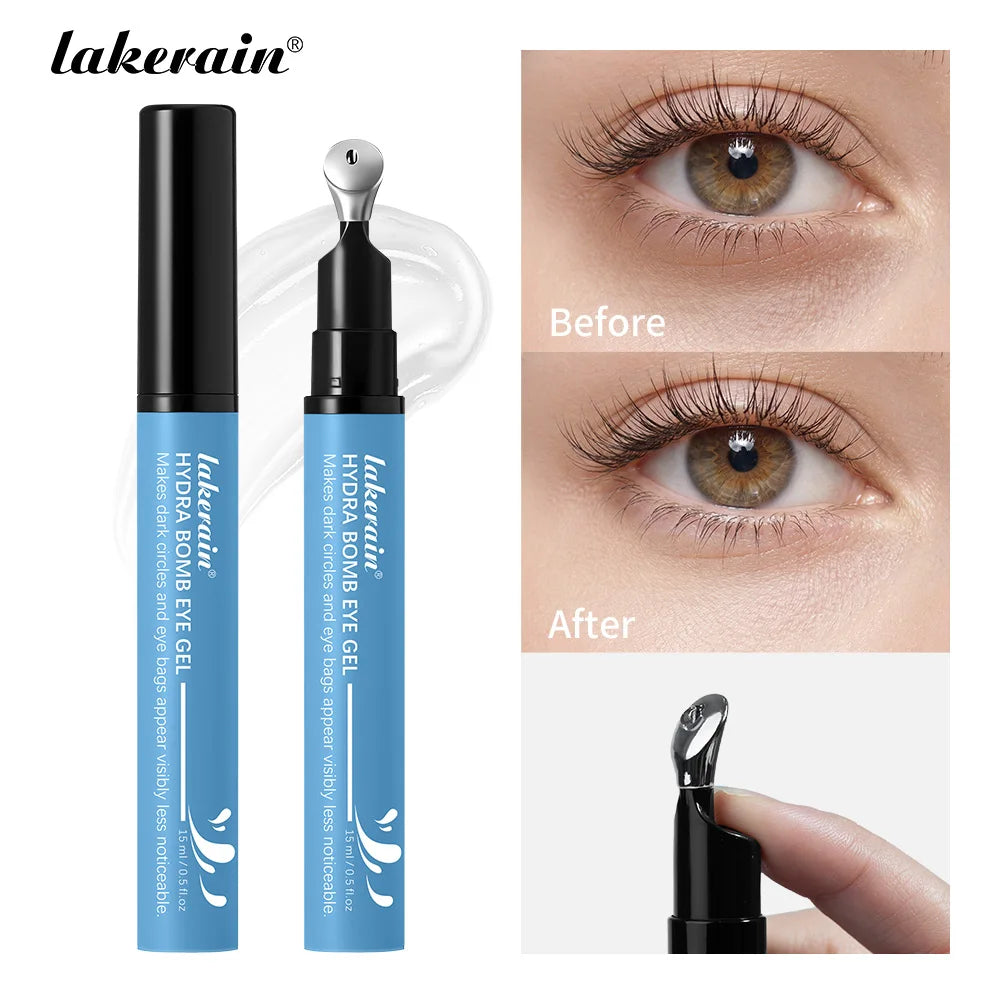 15ml Eye Gel Cooling Brightening Firming Eye Gel Reduce Dark Circles & Fine Lines Hyaluronic Acid Niacinamide Eye Skin Care Oasis Select