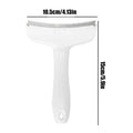 Pet Grooming Brush Cat Comb Self Cleaning Hair Remover Grooming Tool for Dog and Cats De-Matting Comb Cleaning Pets Supplies Oasis Select White