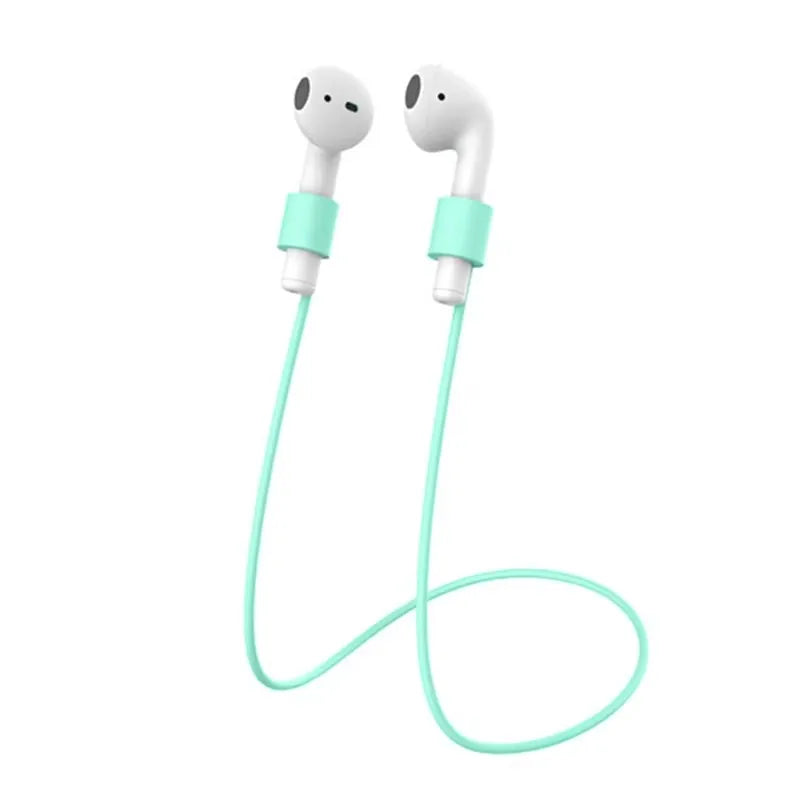 1/3pcs Silicone Strap Magnetic Anti-Lost Rope Bluetooth TWS Earphone Anti Lost Strap For Airpods 1/2/3 Gen Lenovo Earbuds Cord Oasis Select 1pcs Sky blue No Magnetic