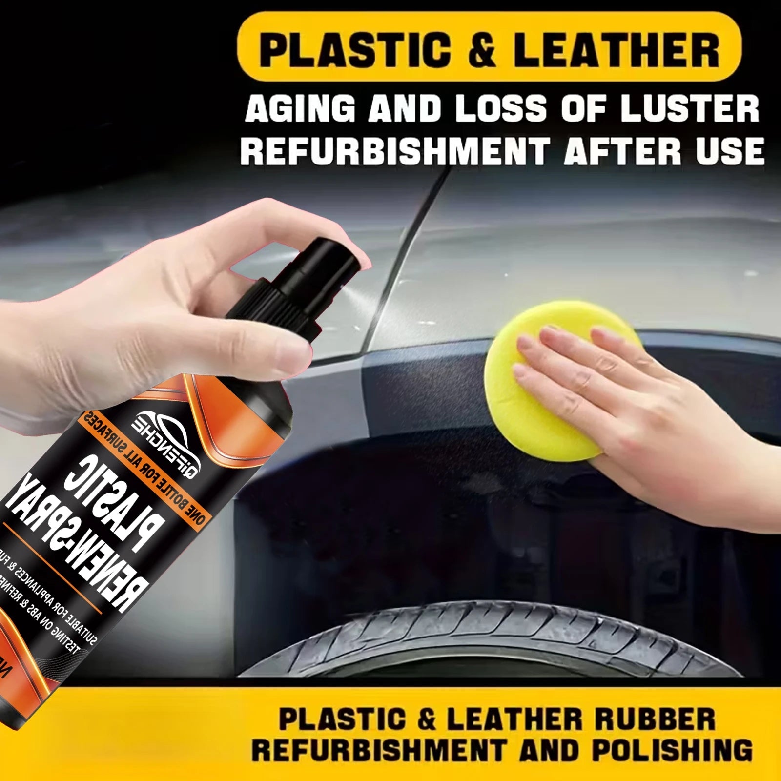 Back to Black Car Plastic Restorer & Gloss Coating Polish
