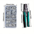 320pc Crimping Pliers & OT/UT Brass Terminal Kit – SLADE 4-in-1 Crimping Pliers Kit Oasis Select QS176-suit