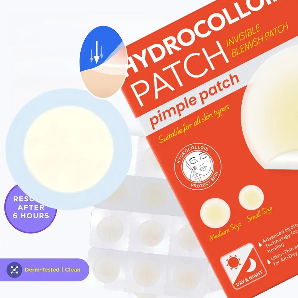 Invisible Hydrocolloid Pimple Patches – 12/24 Count Acne Dots Acne Pimple Patches Oasis Select