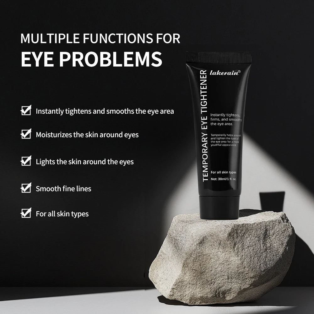Instant Tighten Wrinkles Eye Cream Remove Eye Fat Bag Temporary Face Tightener Firm Smooth Deep Wrinkles Pores Eye Massage Cream Oasis Select