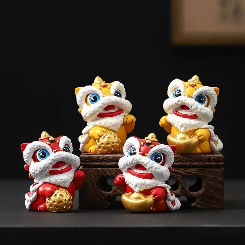 Tea Pet Lion Desktop Office Desk Tea Play Decoration Ornament Oasis Select