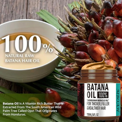 100% Unrefined Batana Oil Hair Conditioner – Fuller, Silky Hair Hair Conditioner Oasis Select