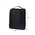 Breathable Portable Golf Shoe Bag Lightweight Oxford Cloth Handbag Dustproof Sports Carrier for Football Tennis Shoes Oasis Select black