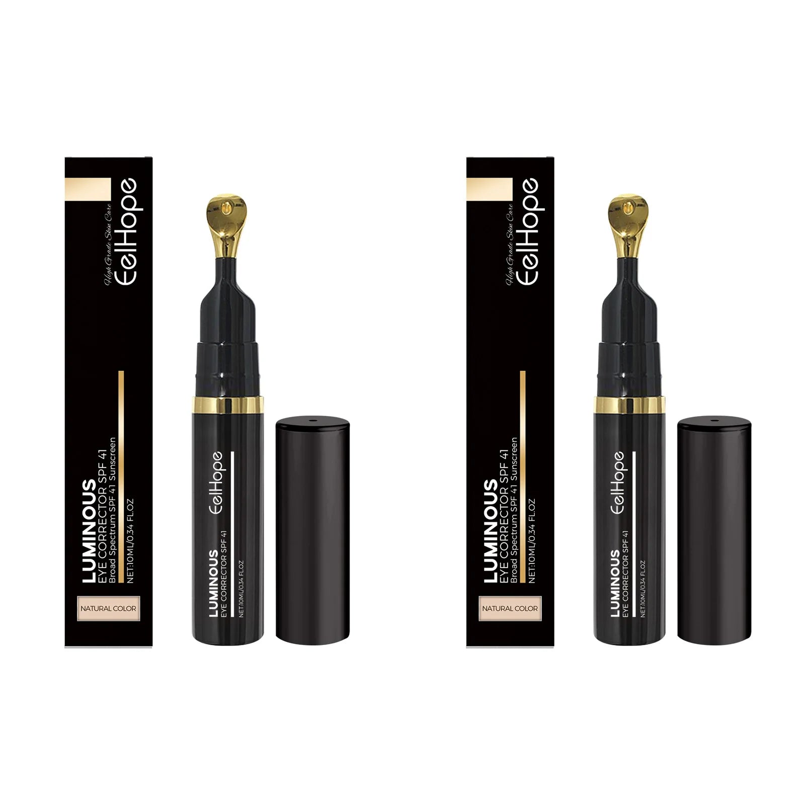 Eelhope Dark Circles Concealer Stick – Waterproof, Full Coverage Concealer Stick Oasis Select 2PCS X Natural Color