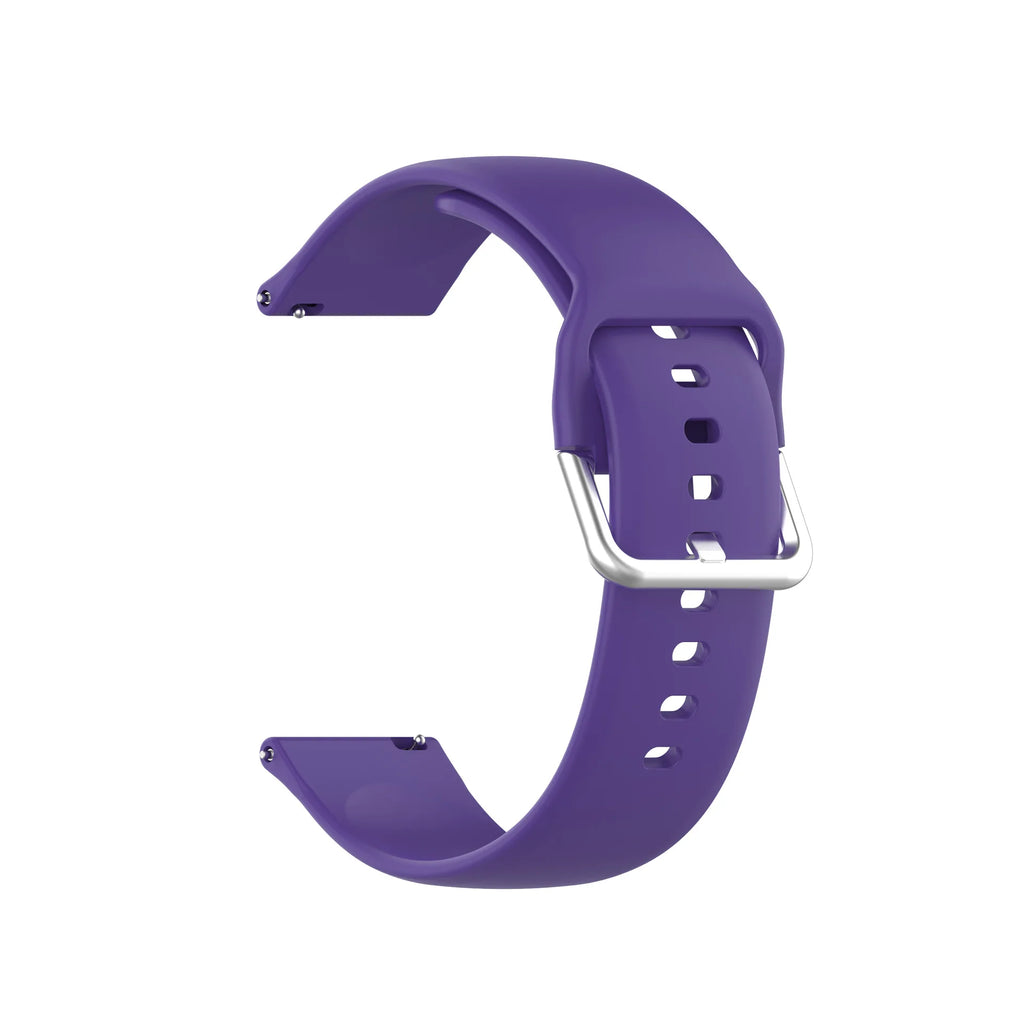 Silicone Watch Band 20mm 22mm – Polar, Garmin, Samsung & More Silicone Watch Band Oasis Select PURPLE 22mm