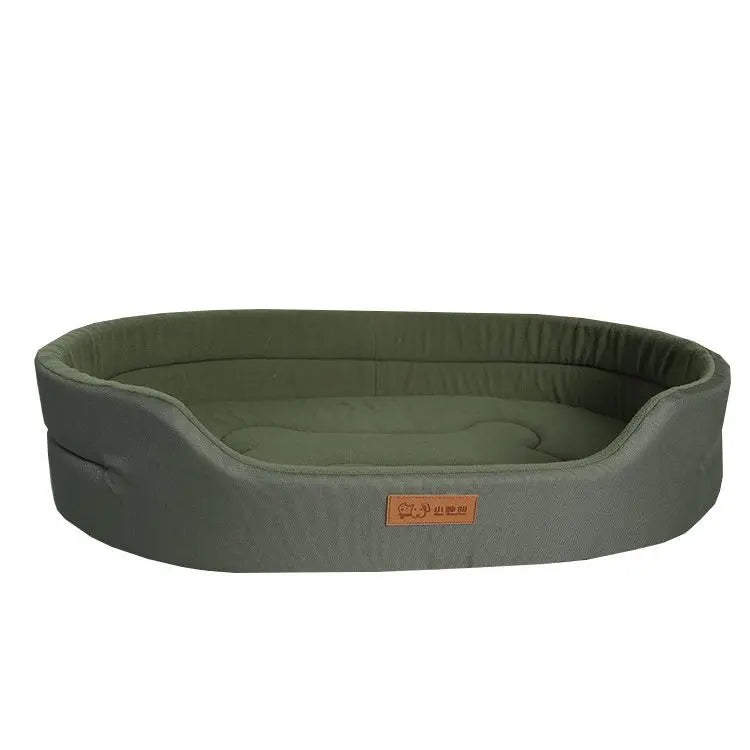Oxford Cloth Kennel Oval Dog Four Seasons Universal High Appearance Level Shiba Inu Dog Mattress Cat Kennel Dog Bed Cat Bed Oasis Select