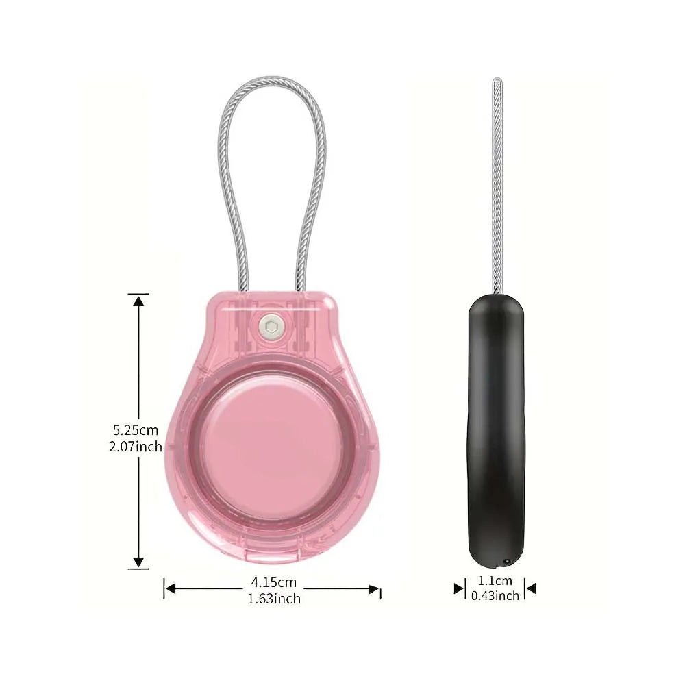 Waterproof AirTag Case with Steel Cable & Keychain Holder AirTag Protective Case Oasis Select