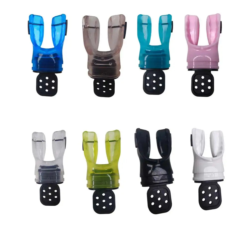 Scuba Diving Moldable Silicone Octopus Mouthpiece Replacement Bite Grip for Backup Regulator Ergonomic 2nd Stage Mouthpiece Gear Oasis Select