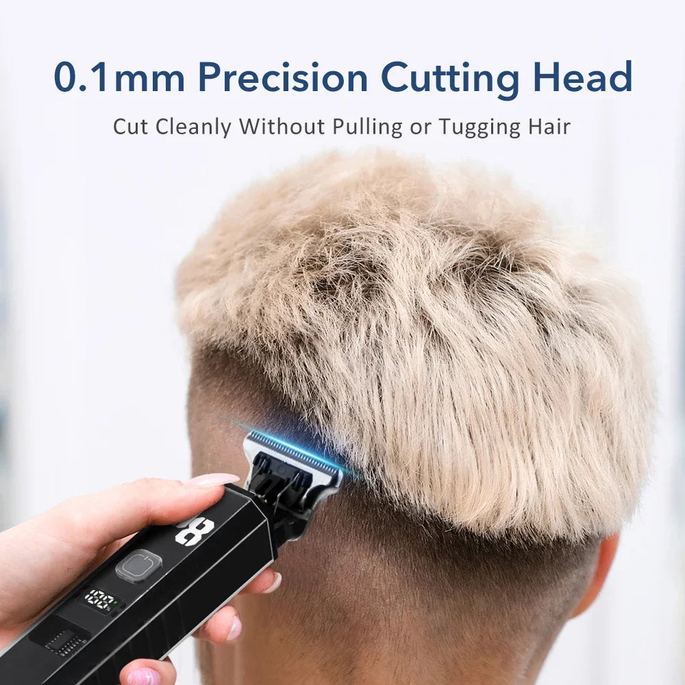 AFDEAL Cordless Hair & Beard Trimmer Kit with LED Display
