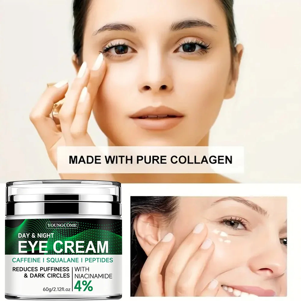 YOUNGCOME Nicotinamide Eye Cream – Dark Circles & Puffiness Eye Cream Gel Oasis Select
