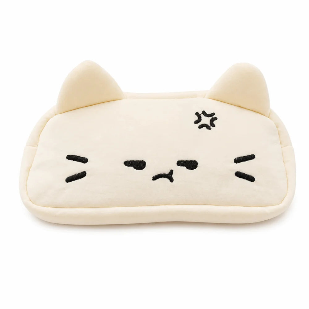 Funny Embroidered Cat Pencil Case Cartoon Cute Stationery Storage Bag Large Capacity Kawaii Kitty Stationer Bag Oasis Select Style 3