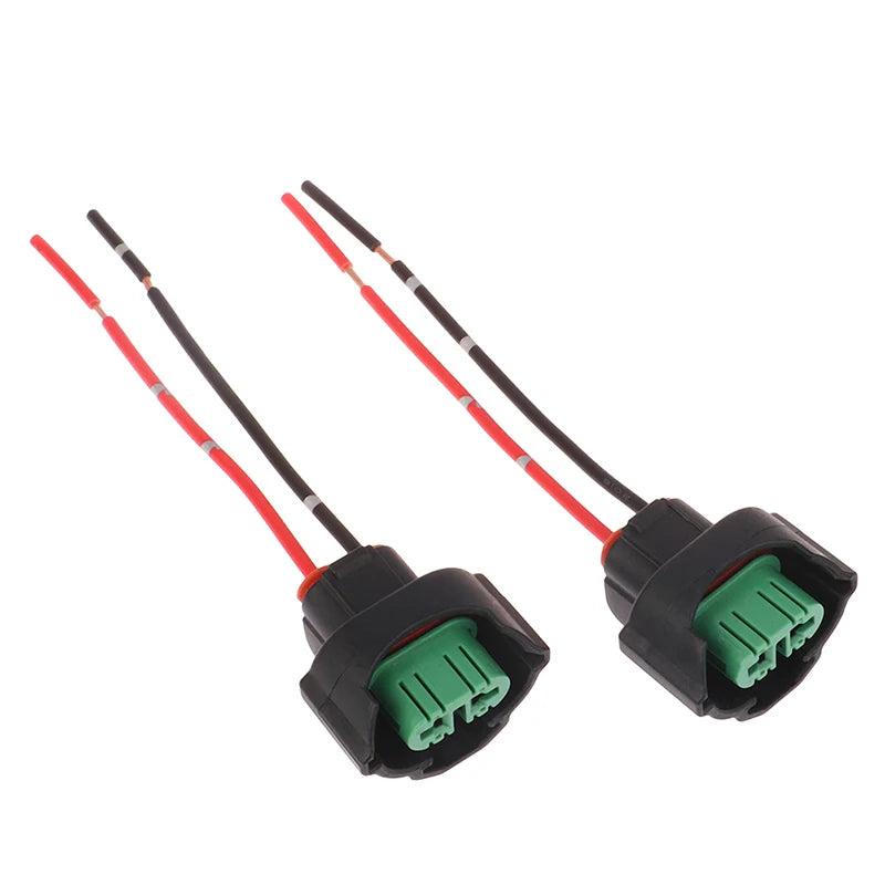Wholesale 2Pcs H11 Female Connector Adapter Wiring Harness Socket Car Cable Plug Adapter for Foglight Head Light Oasis Select