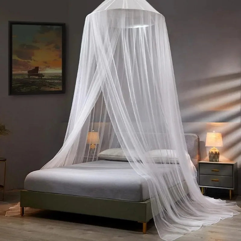 Mosquito Mesh Net Large Dome Hanging Mosquito Net Bed Net Tent Fly Insect Repellent Protection Home for Bed Canopy Dropshipping Oasis Select