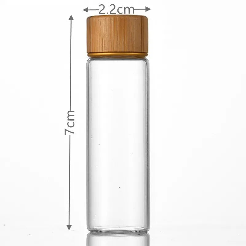 Mini Small Glass Bottles with Cork Stopper Jars Tiny Wedding Vials Message Favor Containers DIY Wishing Bottle Party Gifts Oasis Select