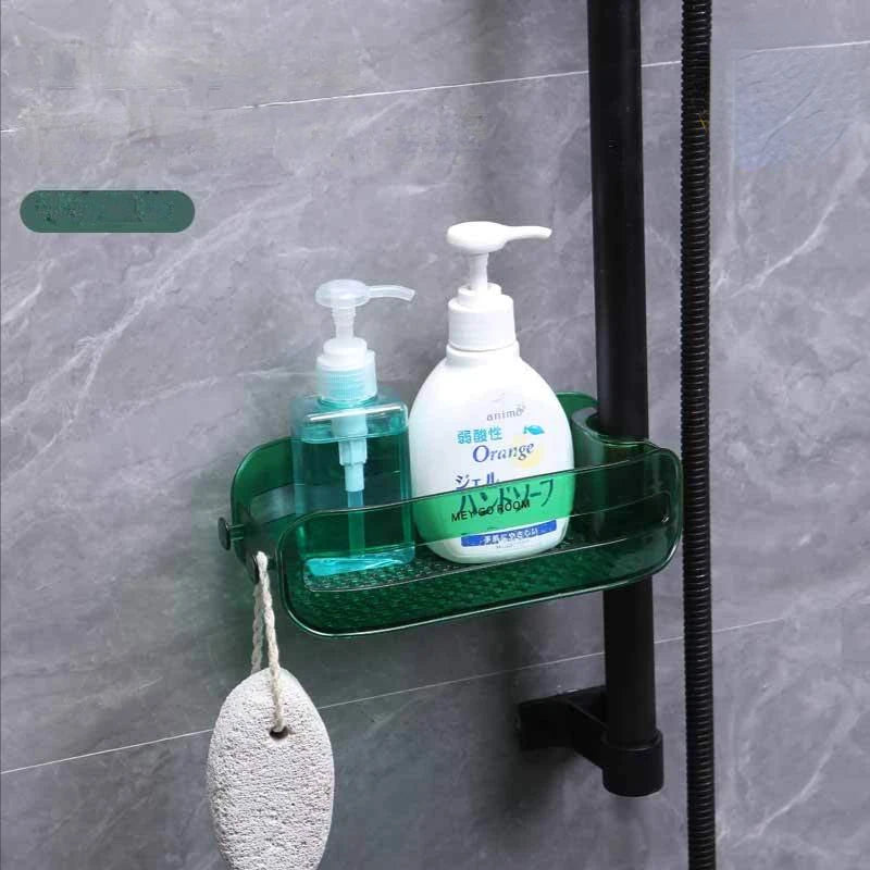 Household Installation-free Kitchen Sink Faucet Drain Rack Sundries Storage Rack Bathroom Clip-on Hollow Rack Organizer Kitchen Oasis Select